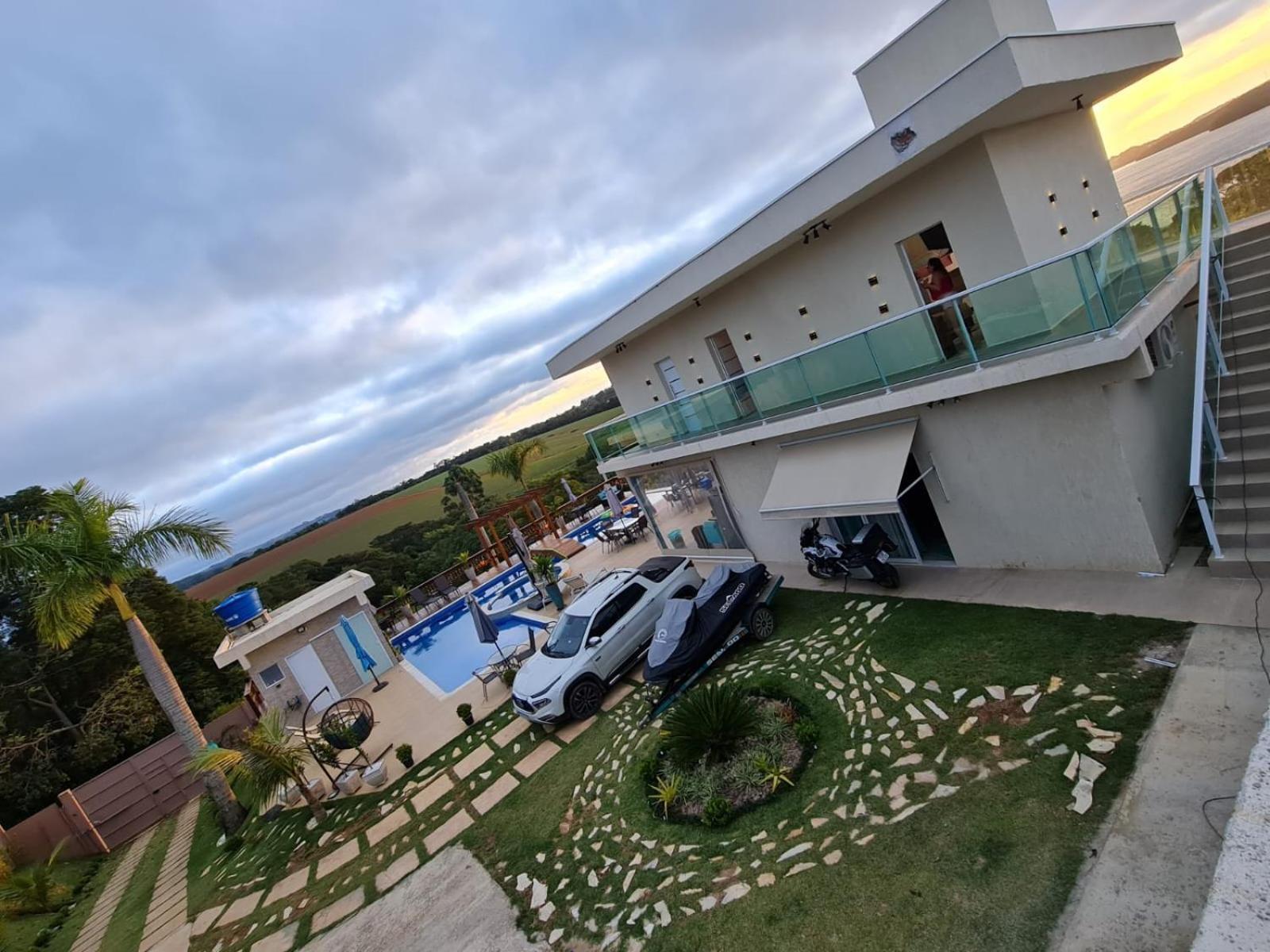 Chacara Arena Jk Com Piscina Integrada Com Sauna E Hidromassagem Ibiúna Kültér fotó